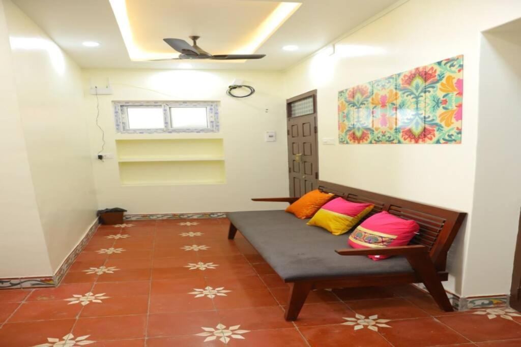 Heritage Home With 2 Bed/2 Bath With Kitchen In A Residential Neighborhood. Madurai Exteriér fotografie