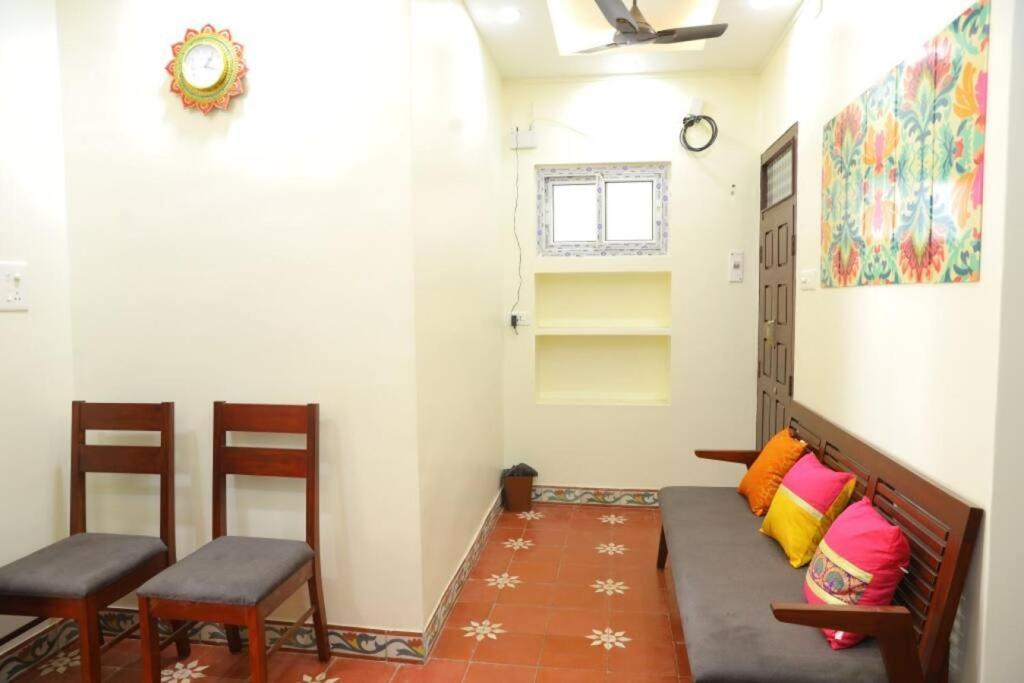 Heritage Home With 2 Bed/2 Bath With Kitchen In A Residential Neighborhood. Madurai Exteriér fotografie